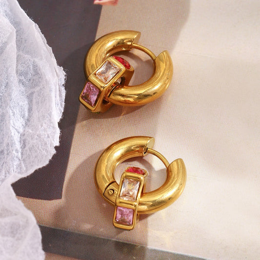 Boucles d'oreilles Rebecca ( 2 pièces)