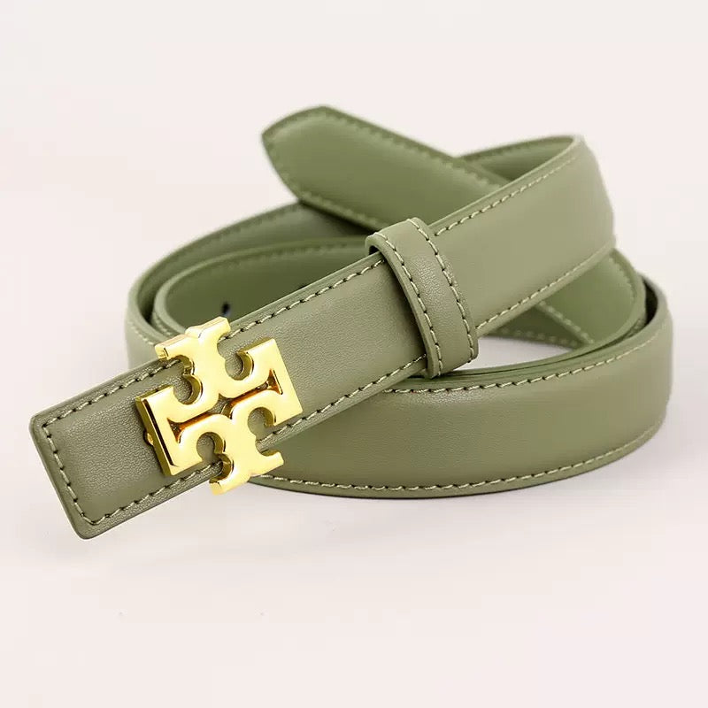 Ceinture en cuir de vache pour femmes ceinture TB polyvalente