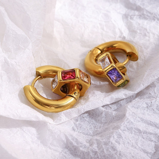Boucles d'oreilles Rebecca ( 2 pièces)