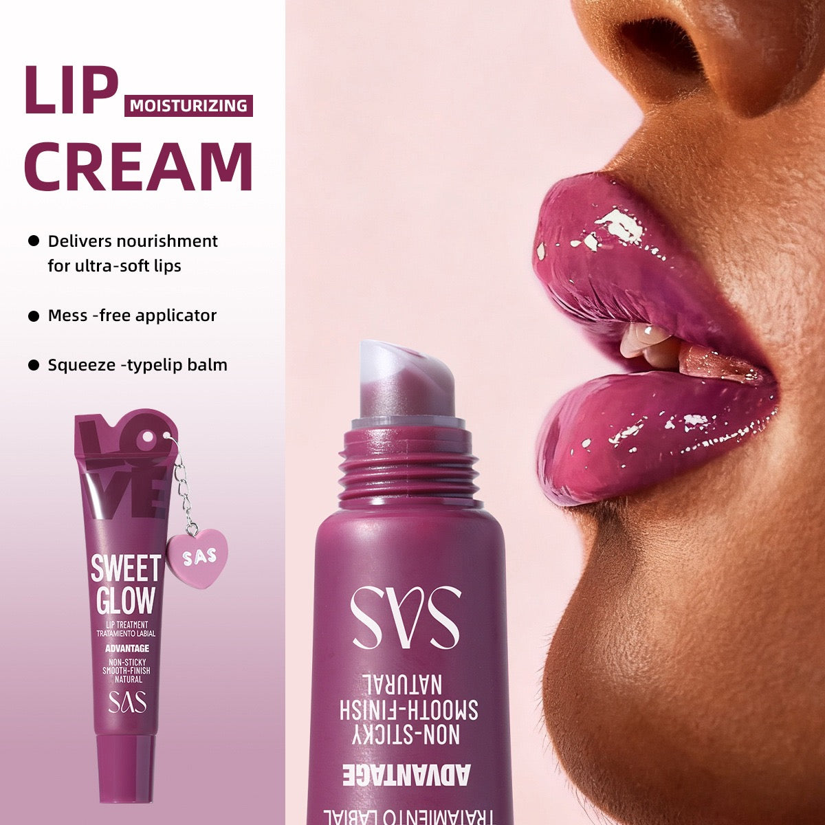SAS Lip Gloss ( 4 gloss )