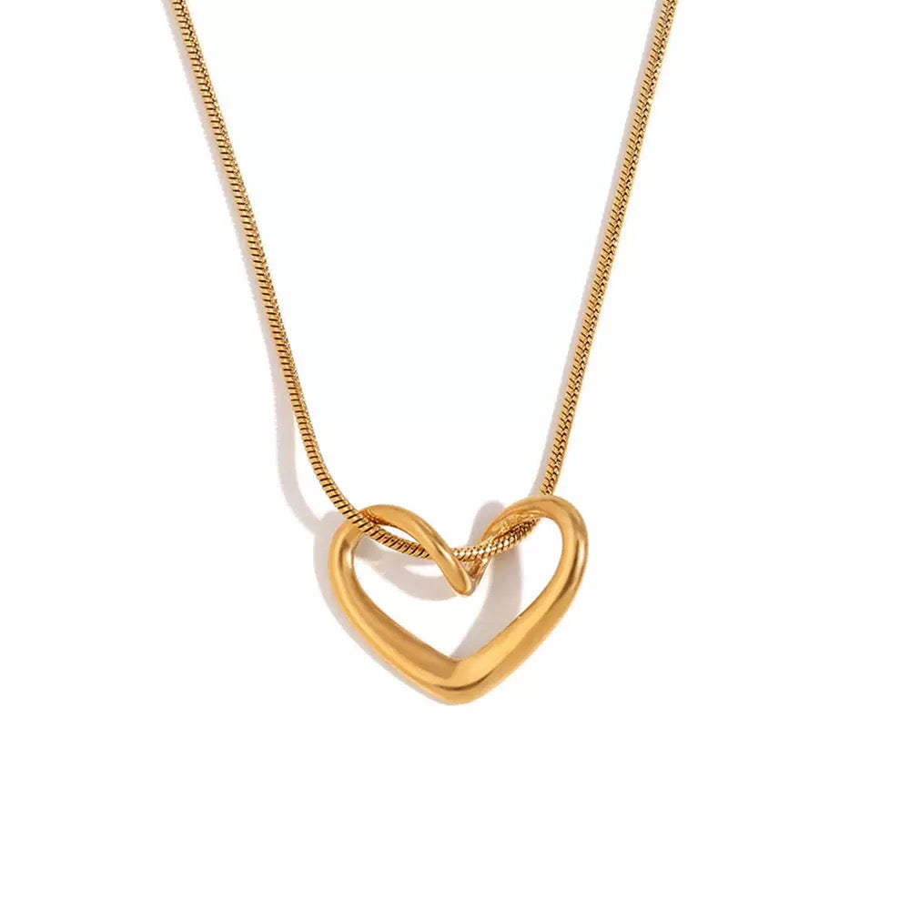 Collier pendentif cœur