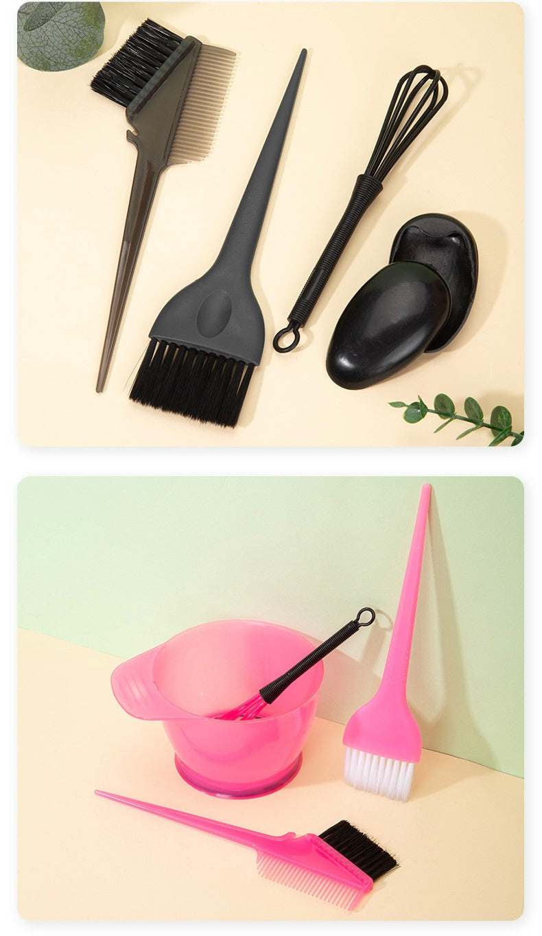 Five-piece set hair dyeing bowl
