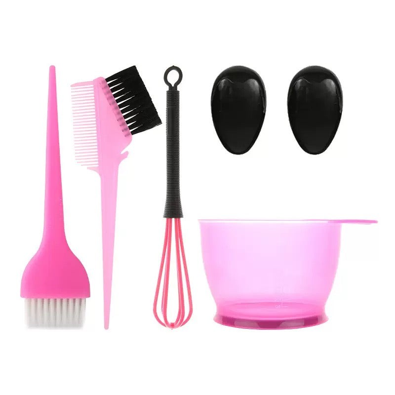 Five-piece set hair dyeing bowl
