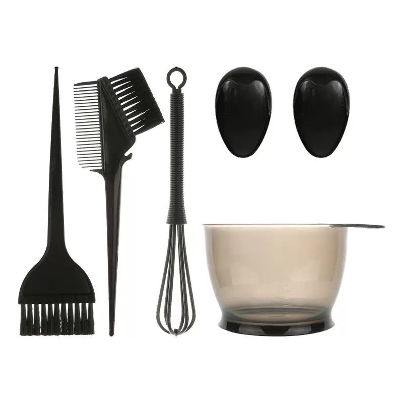 Five-piece set hair dyeing bowl