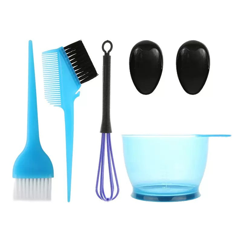 Five-piece set hair dyeing bowl