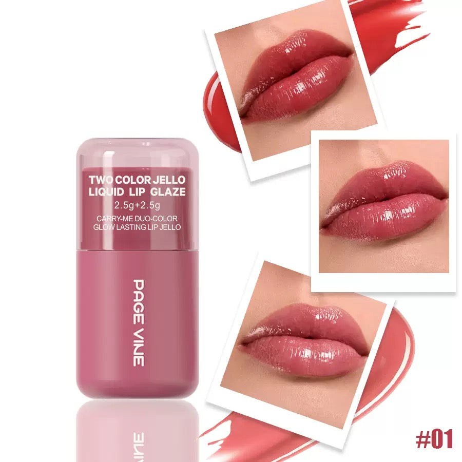 PAGE VINE double moisturising lip glaze