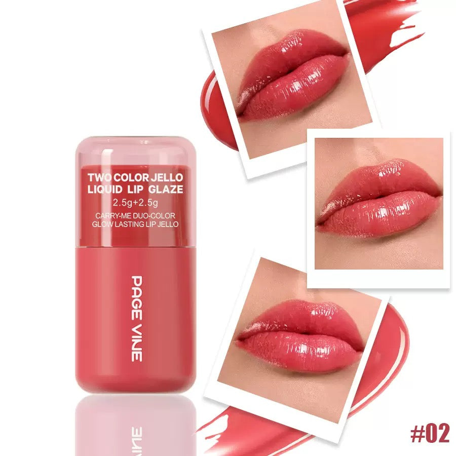 PAGE VINE double moisturising lip glaze