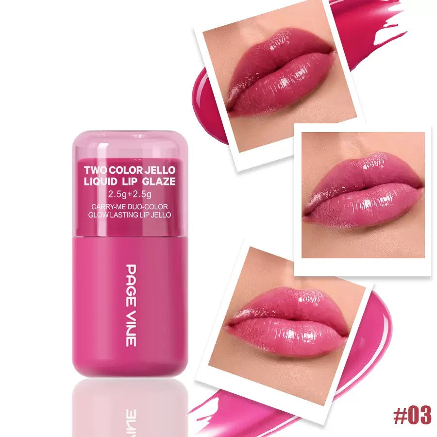 PAGE VINE double moisturising lip glaze