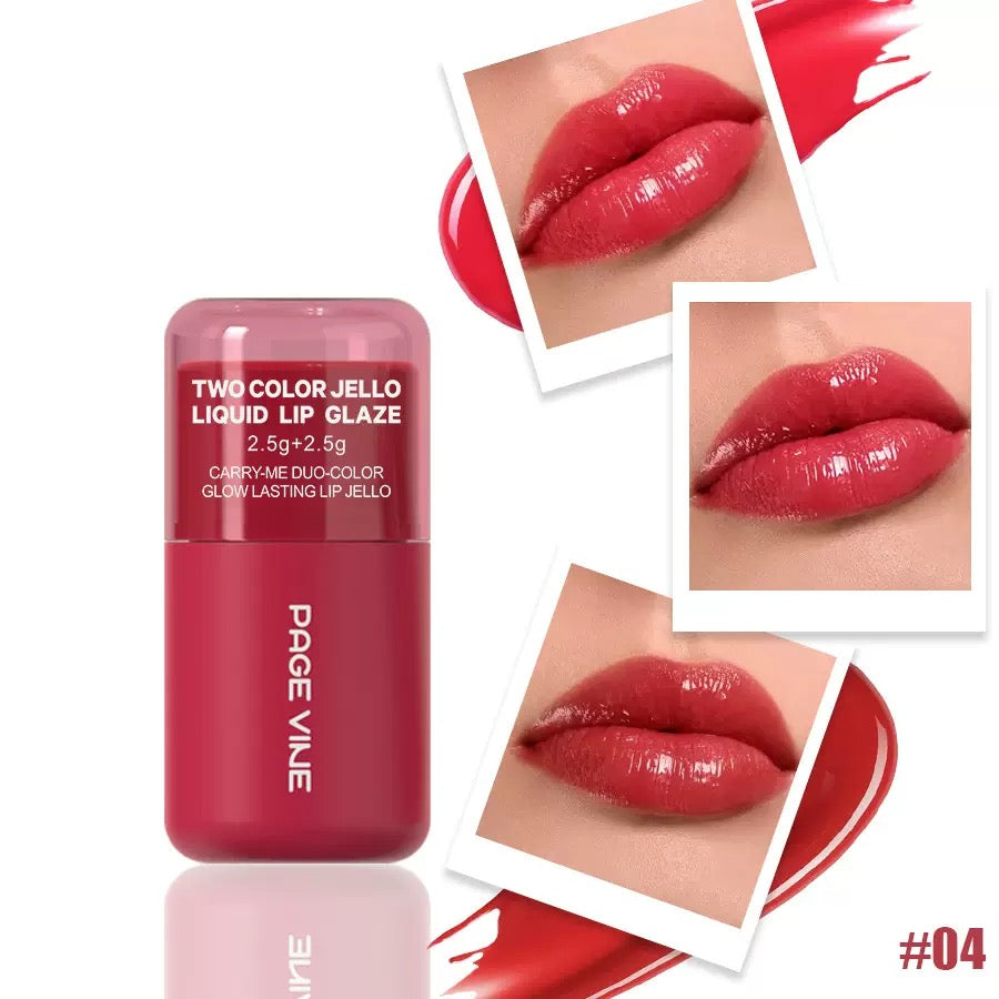 PAGE VINE double moisturising lip glaze