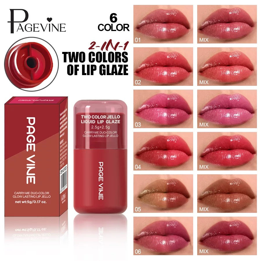 PAGE VINE double moisturising lip glaze