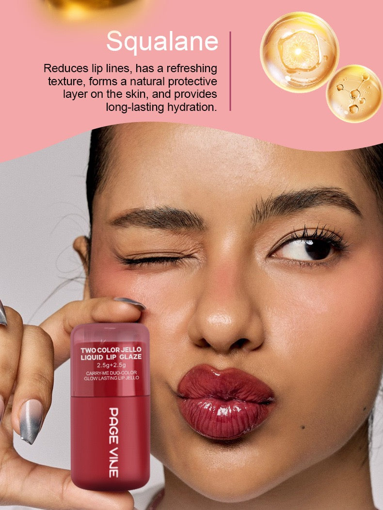 PAGE VINE double moisturising lip glaze