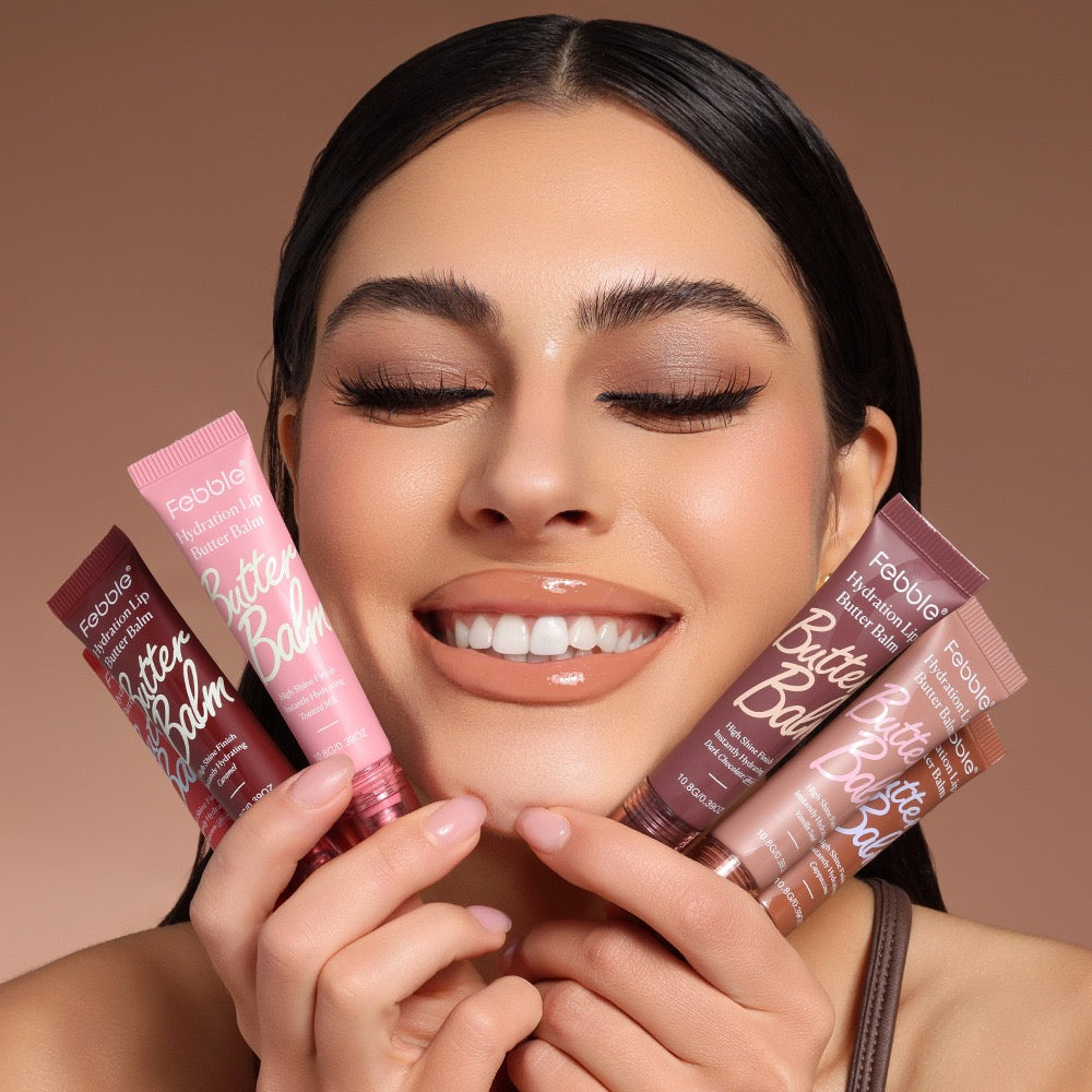 Febble 6 pieces liquid lip gloss