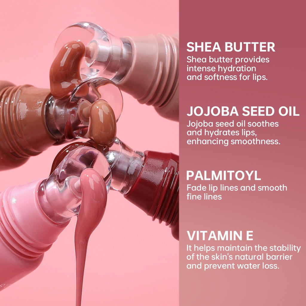 Febble 6 pieces liquid lip gloss