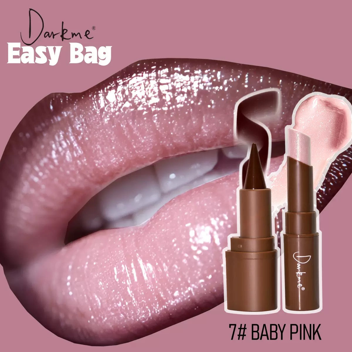 3 pieces of Darkme Lip combo set
