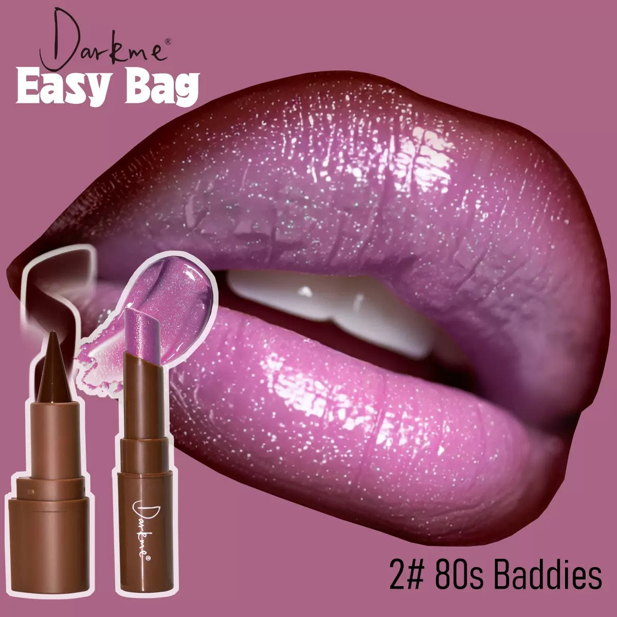 3 pieces of Darkme Lip combo set