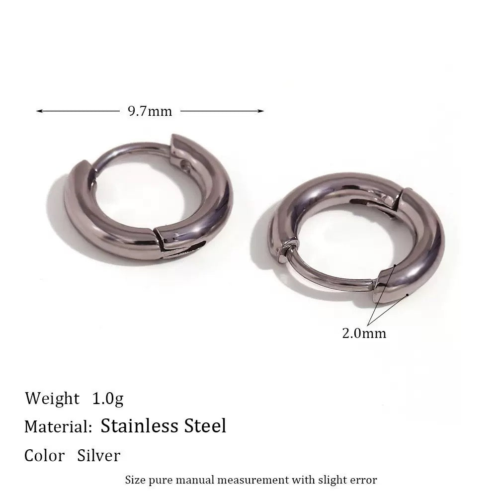 2 paires de boucles d’oreilles Mili