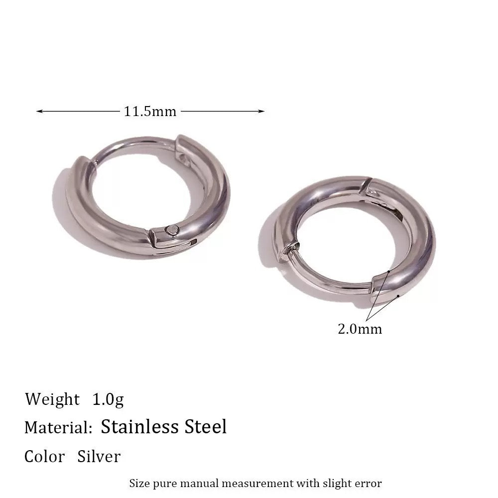 2 paires de boucles d’oreilles Mili
