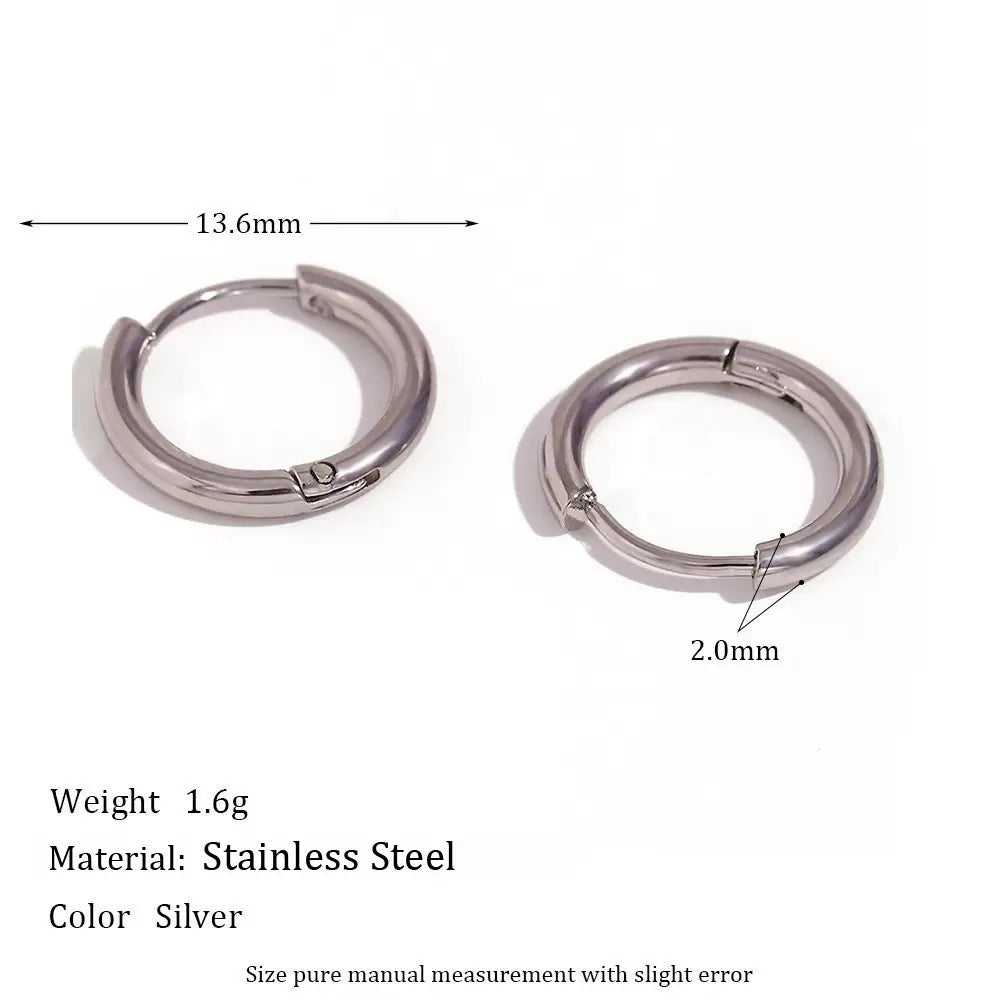 2 paires de boucles d’oreilles Mili