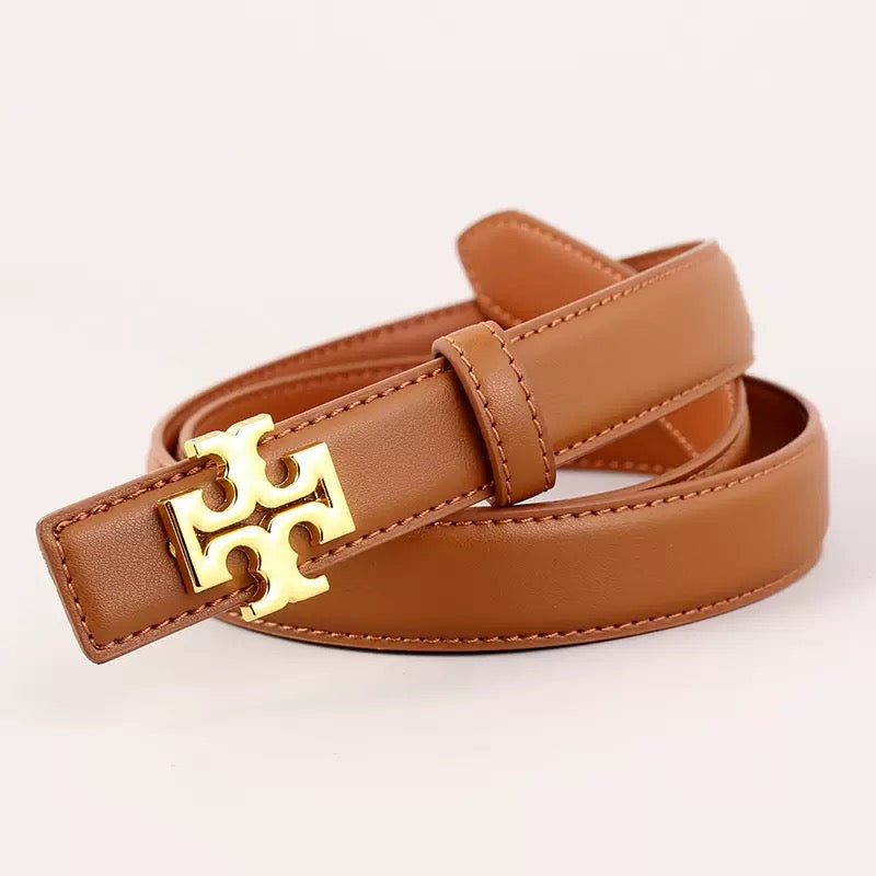 Ceinture en cuir de vache pour femmes ceinture TB polyvalente