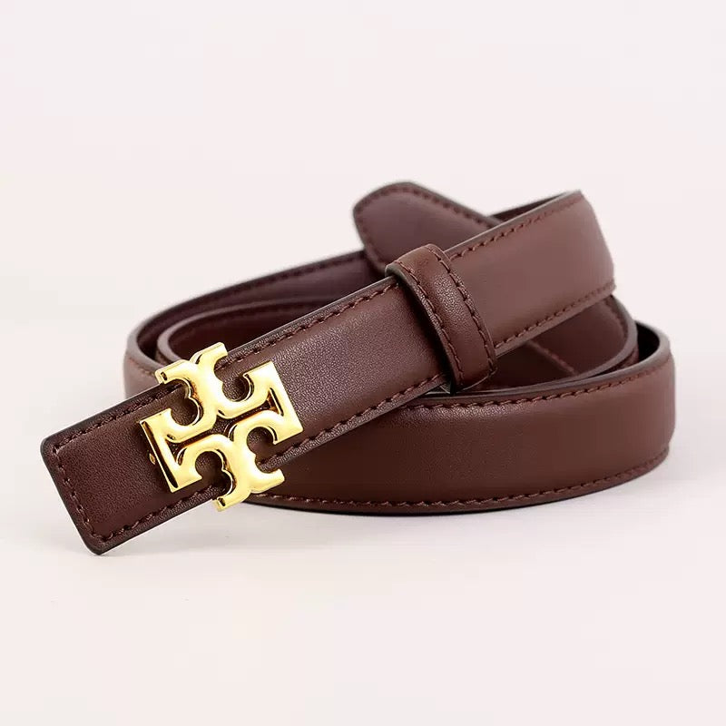 Ceinture en cuir de vache pour femmes ceinture TB polyvalente